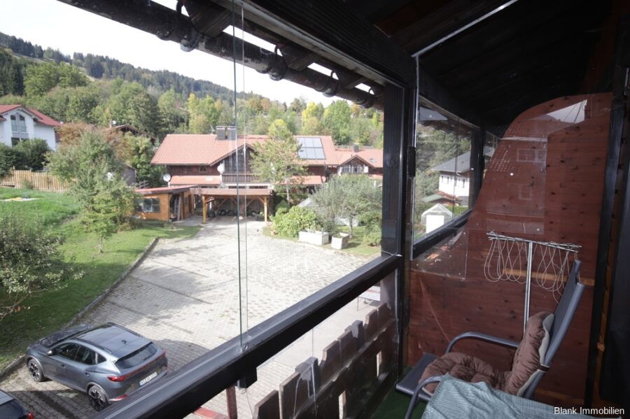 Still. Weite. Natur. – Ihre Pension der besonderen Art - Balkon West